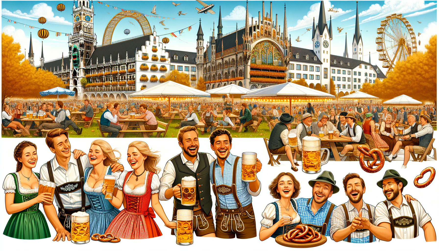 The Joyful Journey of Oktoberfest: From Bavarian Horse Races to Global Celebration