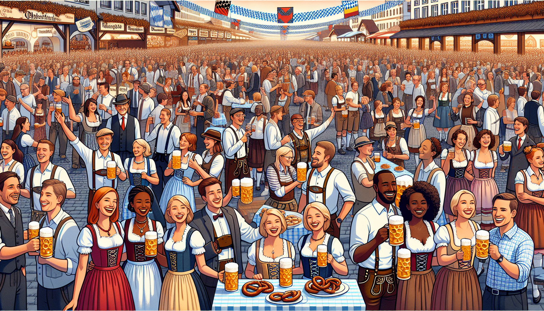 Oktoberfest in Munich: A Bavarian Extravaganza